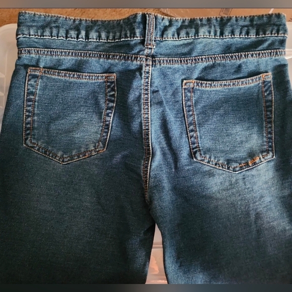 Very Soft Aeropostale Skinny Light Blue Jeans, Button Closure, LARGE - Picture 6 of 6